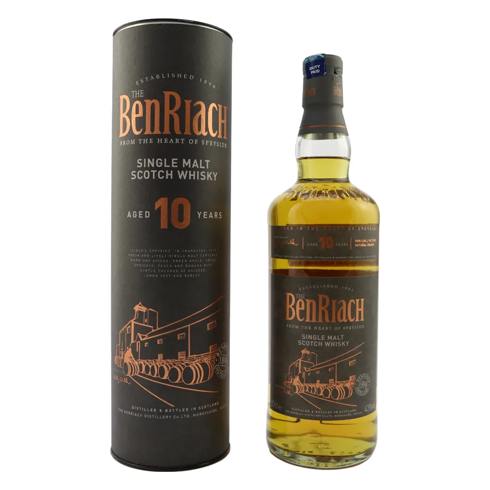 BENRIACH-10-Year-Old-Hand-Sign.png Benriach 10 Year Old 43%