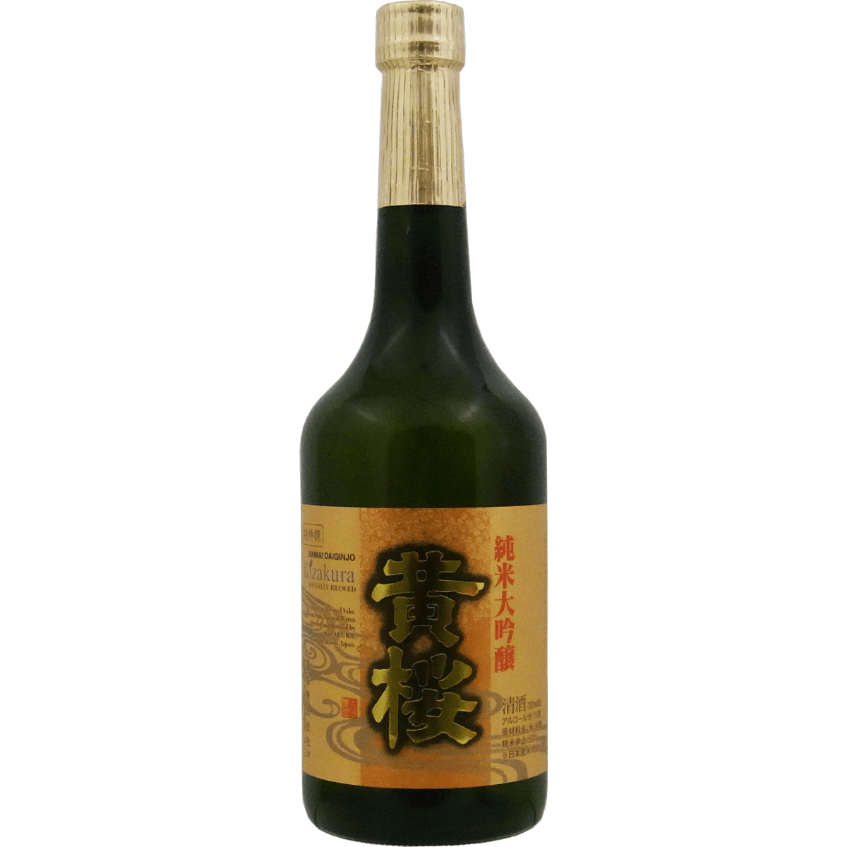 Saquê Kizakura Hana Junmai Ginjo 720ml