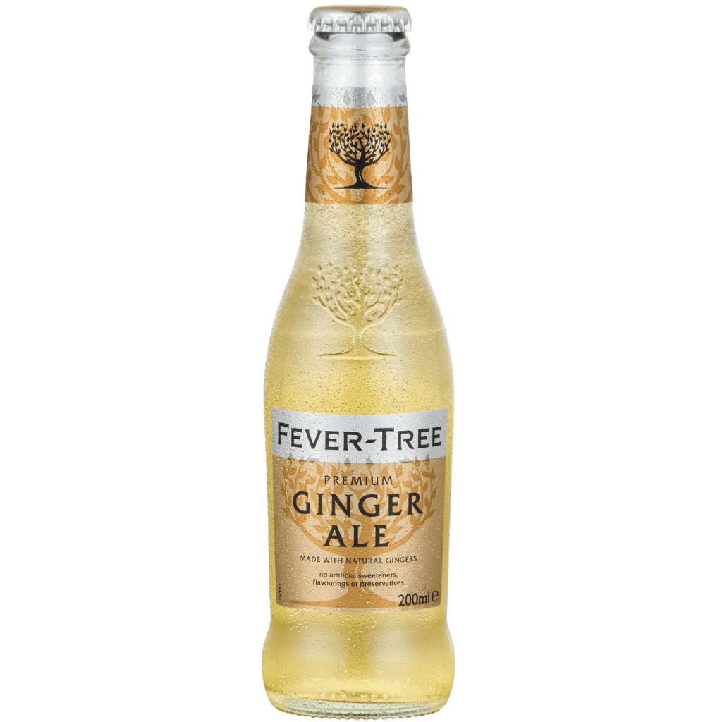 FeverTree Ginger Ale 24x200ml Single & Available Whisky Shop