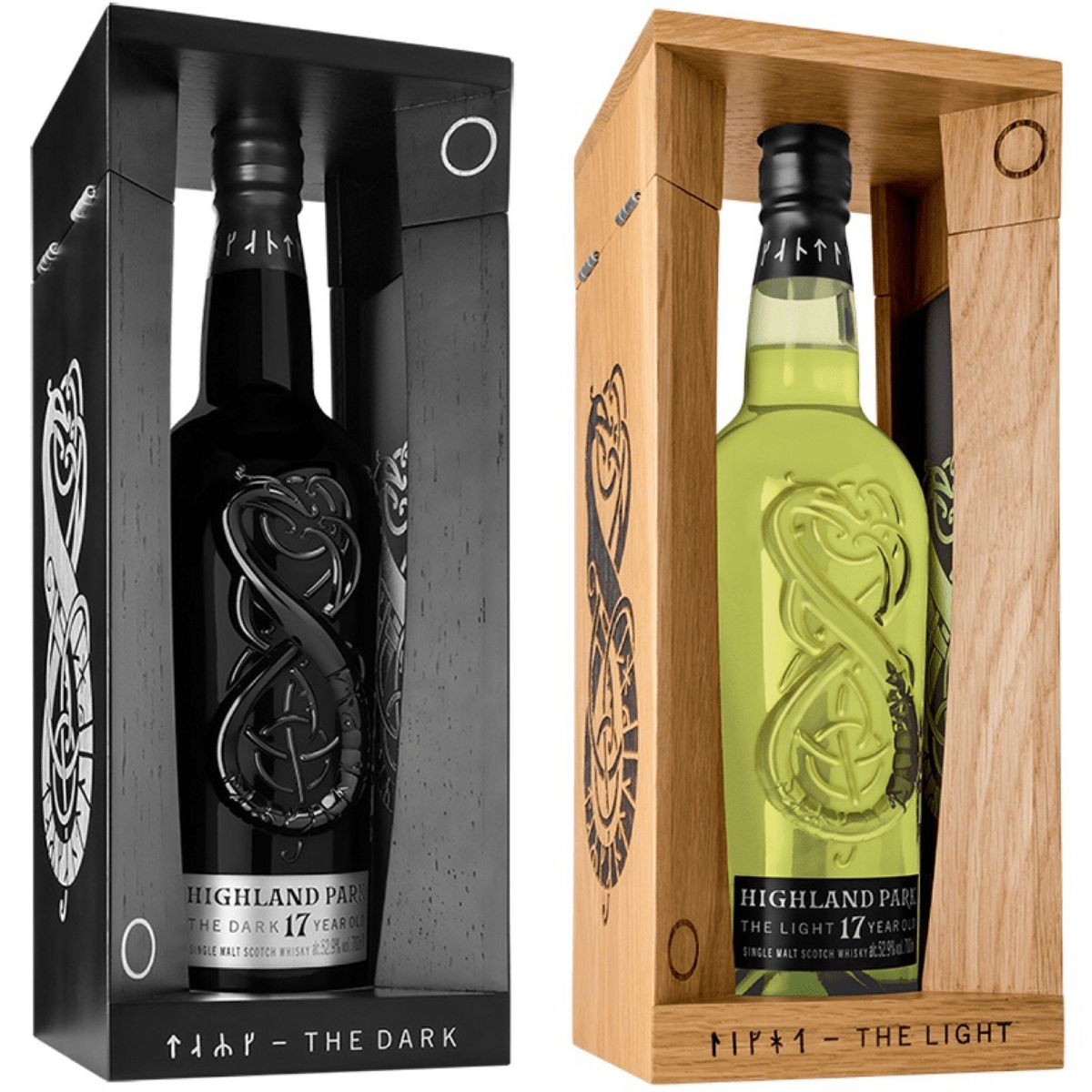 Highland Park Ltd Ed 17 Year Old, The Dark & The Light 52.9 70cl (& 12