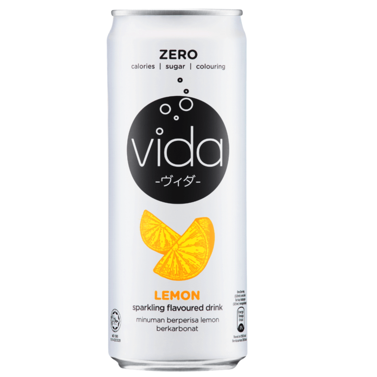 Vida Vitamin C Lemon 325ml x 24 Single & Available Whisky Shop