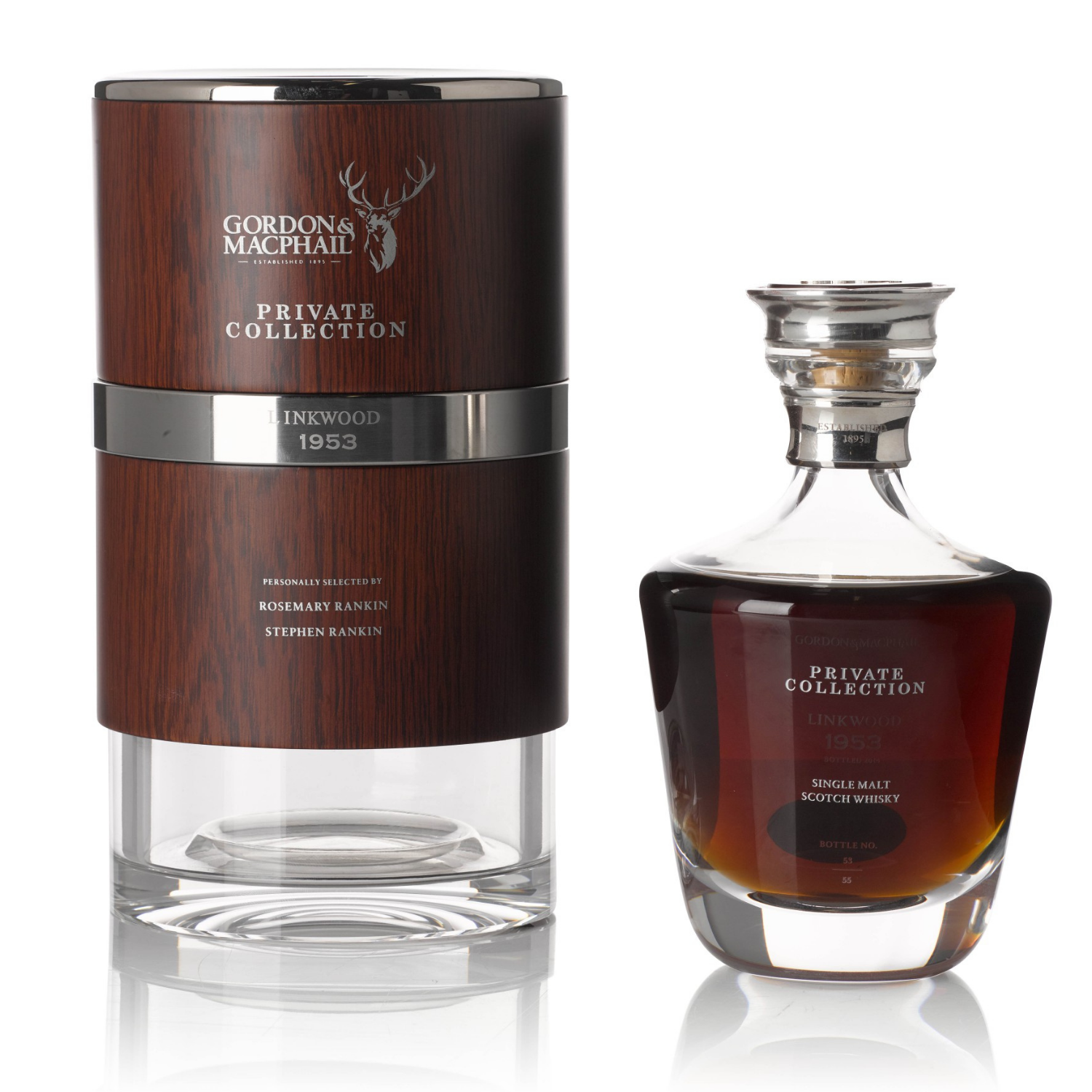 Linkwood 14years 61.6% 手ごわい 1972-1987 G&M 空瓶