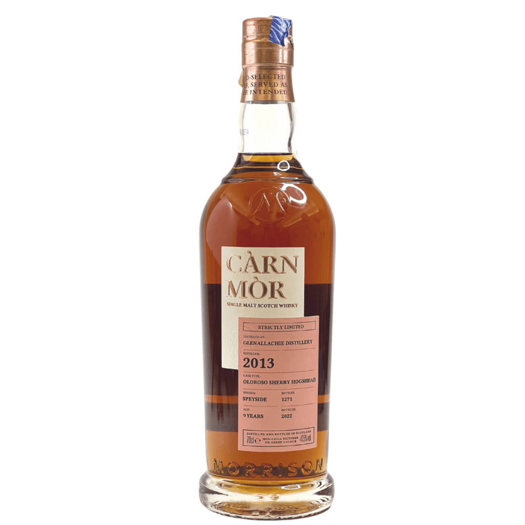 Càrn Mòr Strictly Limited Glenallachie 2013, 9 Year Old, Oloroso Sherry Hogshead Single