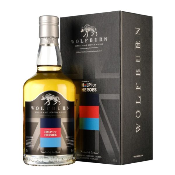 Wolfburn Limited Edition Help for Heroes Single Malt Whisky