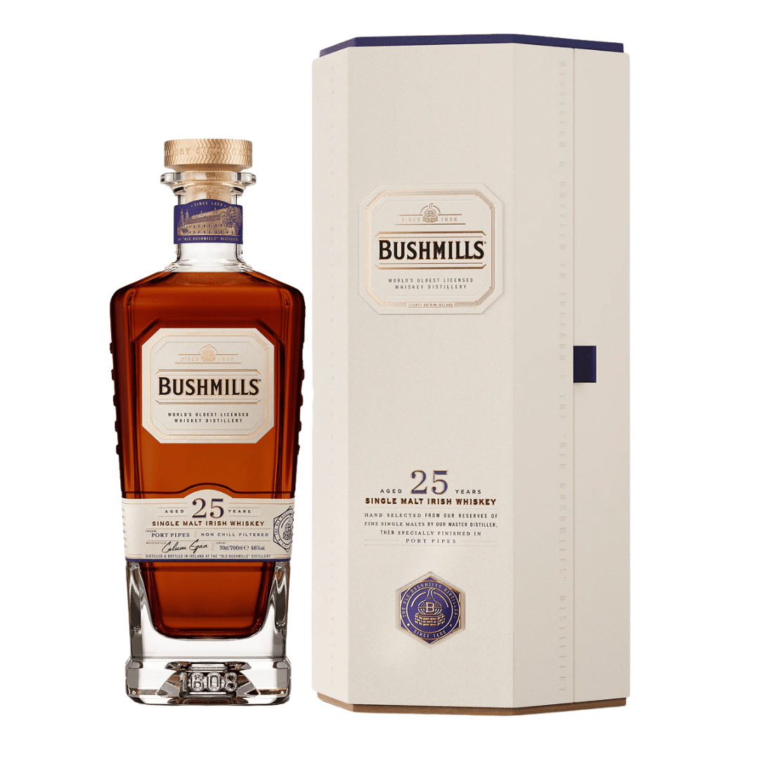 Bushmills-25-1500 Bushmills 25 Year Old Irish Whiskey 46%