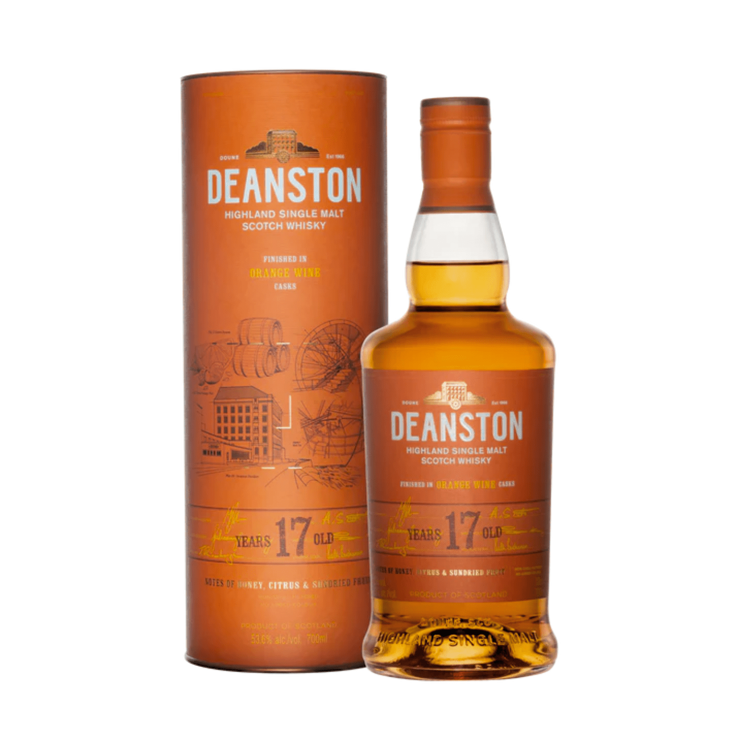 Deanston Ltd Ed 17 Year Old Orange Wine Cask