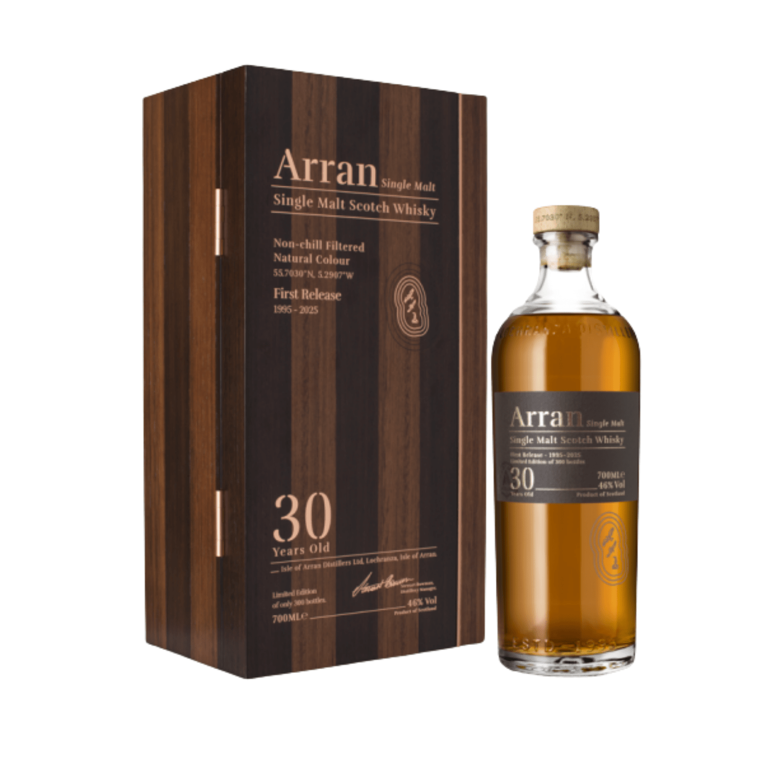 Arran 30 Year Old Rare and Collectible Arran 30 Year Old Single Malt Whisky
